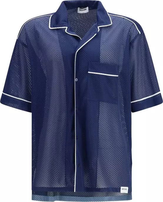 Blue Polyester Sportswear