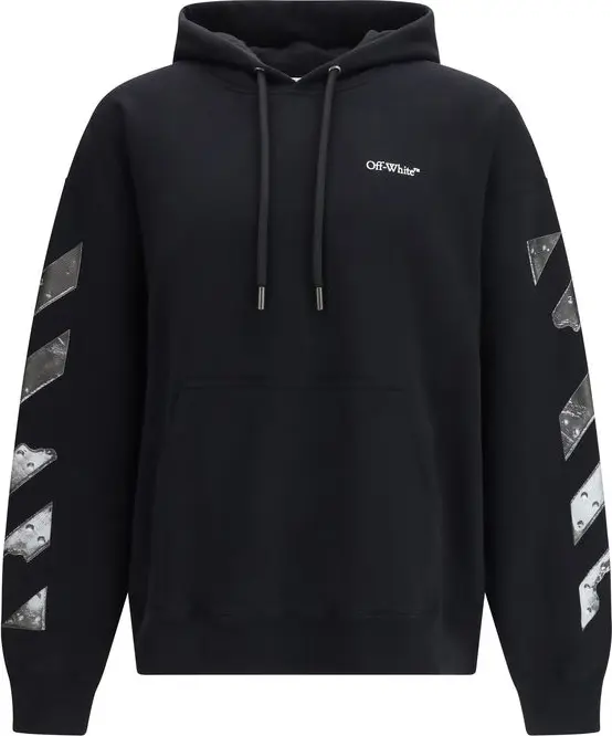 Black Cotton Sweatshirt