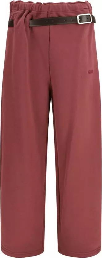 Multicolor Cotton Casual Pants