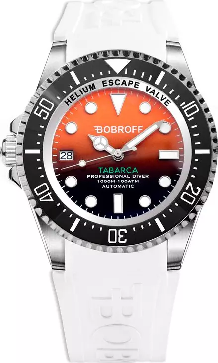 White Rubber Sport Watch