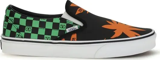 Multicolor Cotton Low Top Sneakers