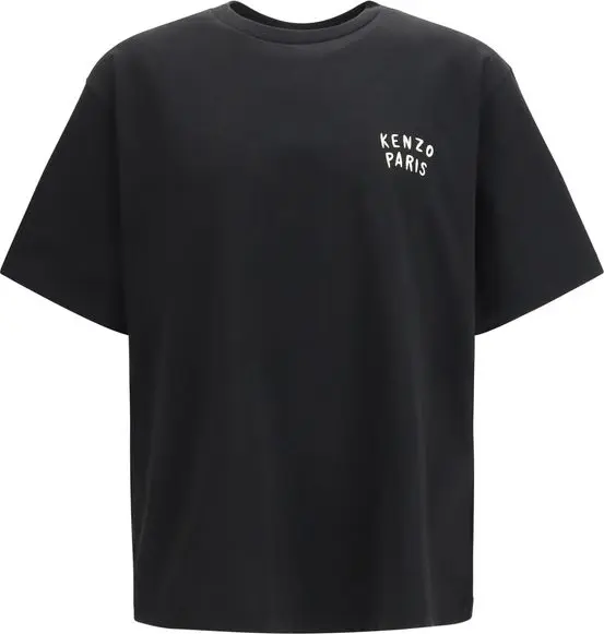 Black Cotton T-Shirt