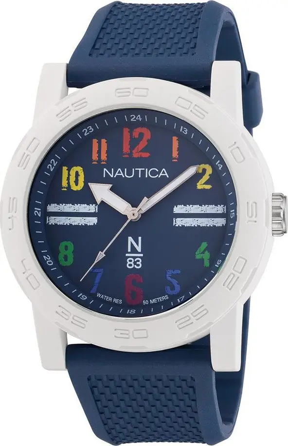 Blue Synthetic Sport Watch