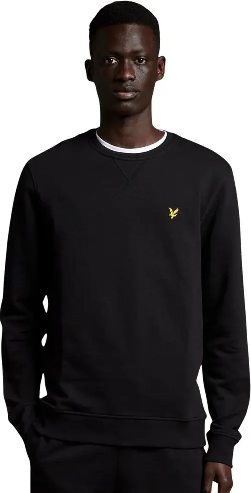 Black Cotton Sweatshirt