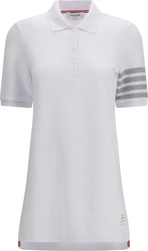 White Cotton Casual Dress