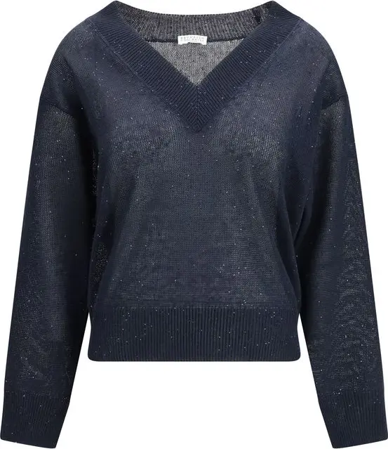 Blue Linen T-Shirt