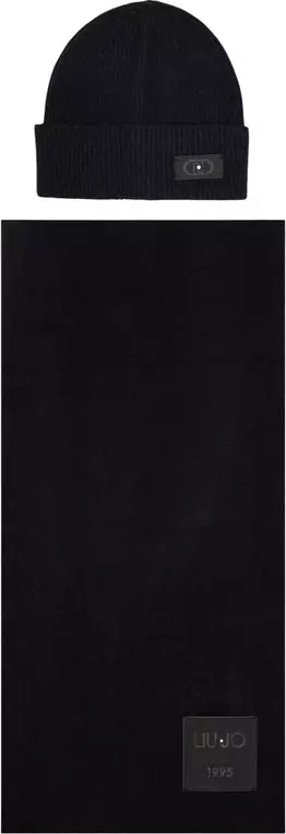 Black Polyester Beanie