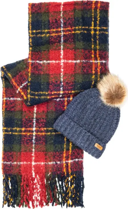 Bordeaux Polyester Scarf