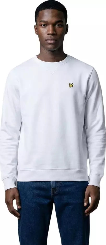 White Cotton Sweatshirt