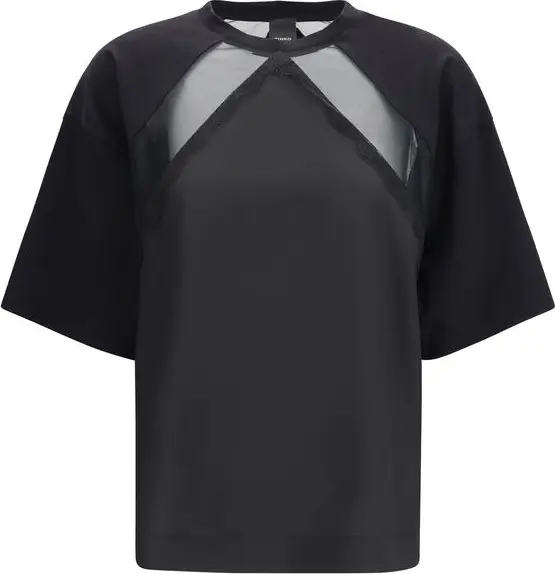 Black Cotton T-Shirt
