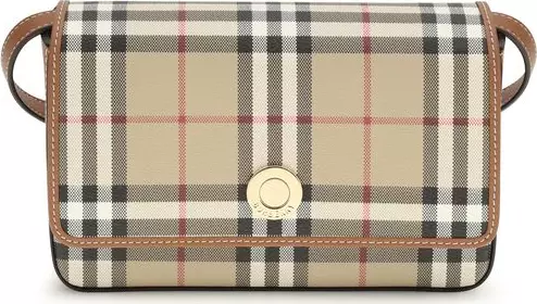 Beige Polyurethane Wallet