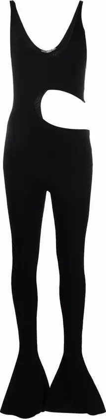 Black Viscose Jumpsuit