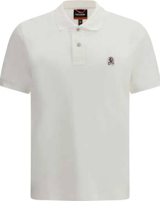 White Cotton Polo Shirt