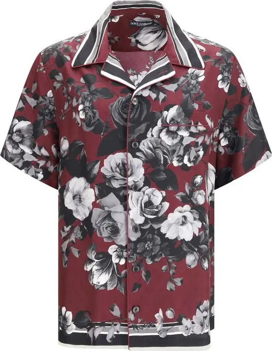 Multicolor Silk Pattern Shirt
