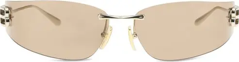 Gold Metal Sunglasses