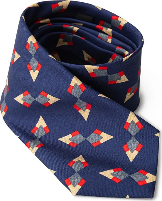 Blue Silk Tie