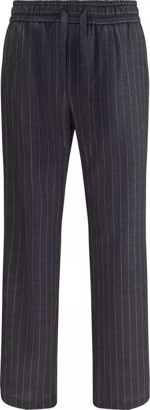 Gray Wool Oves Aries Casual Pants