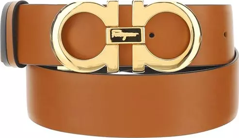Brown Calf Leather Bos Taurus Regular Belt