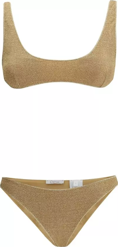 Gold Polyamide Bikini