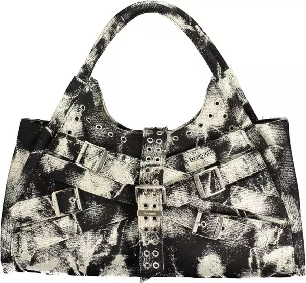 Nero Polyester Women's Handbag