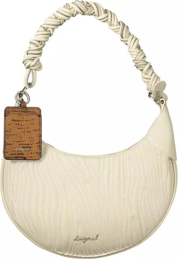 Bianco Poliuretano Women Handbag