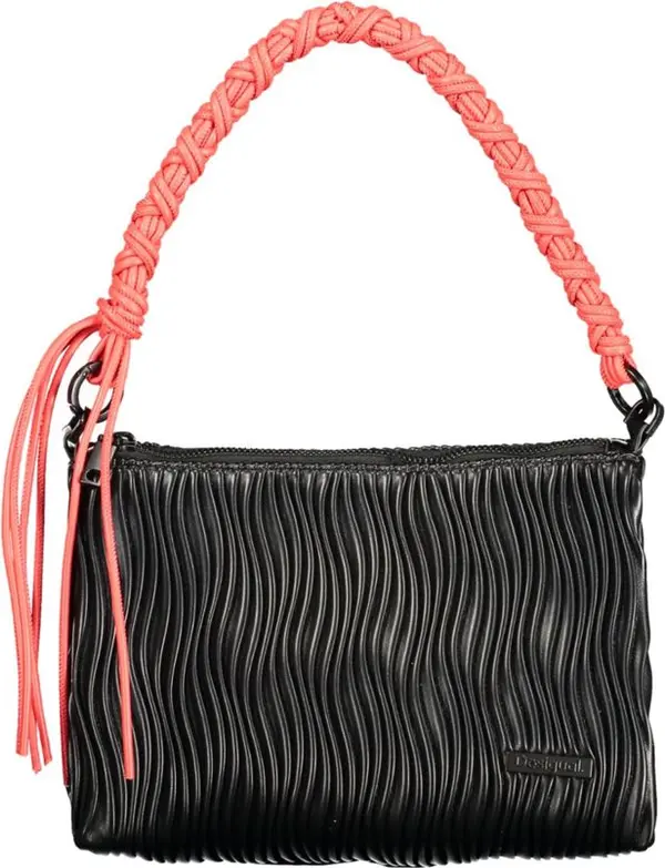 Nero Poliuretano Women Handbag