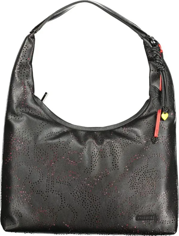 Nero Poliuretano Women Handbag