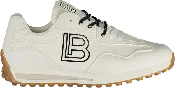 White Polyester Women Sneaker
