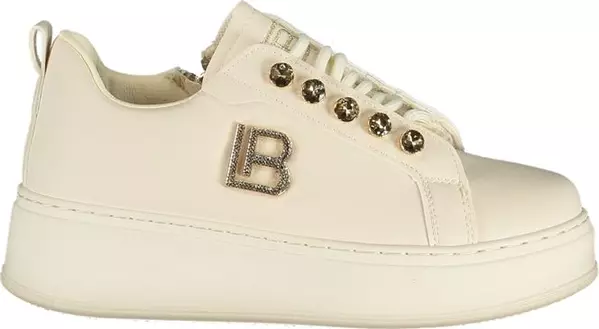 Bianco Polyurethane Women Sneaker
