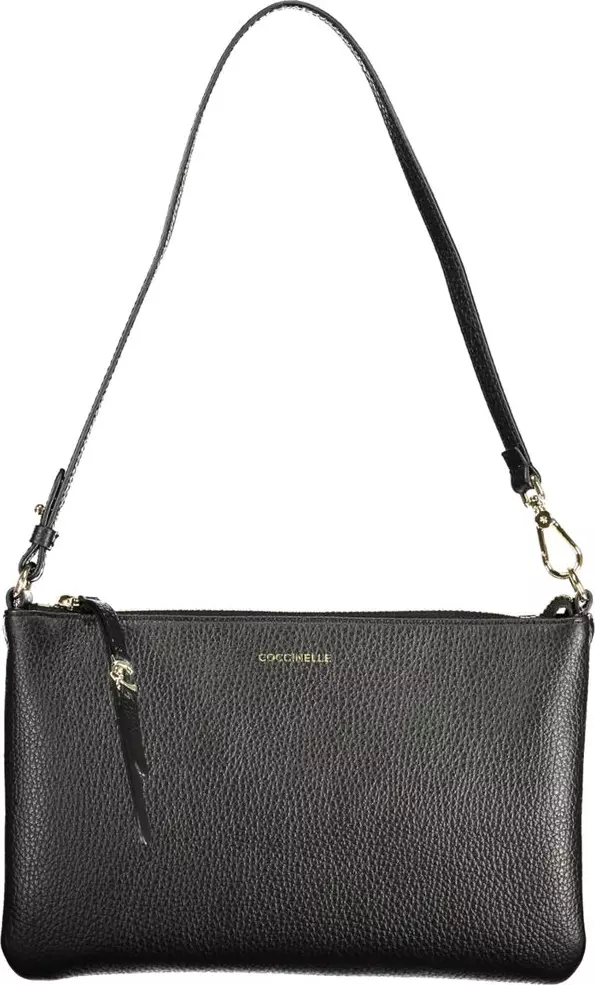 Black Leather Women Handbag