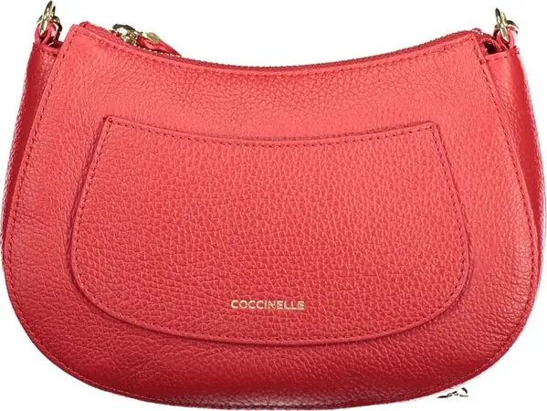 Red Leather Women Handbag