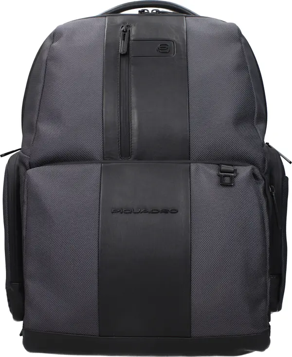 Gray Nylon Backpack