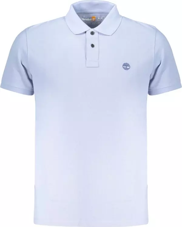 Azzurro Cotton Men Polo Shirt