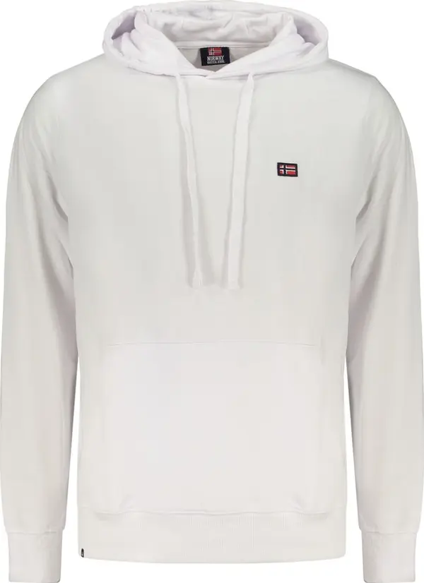 Bianco Cotton Men Sweatshirt