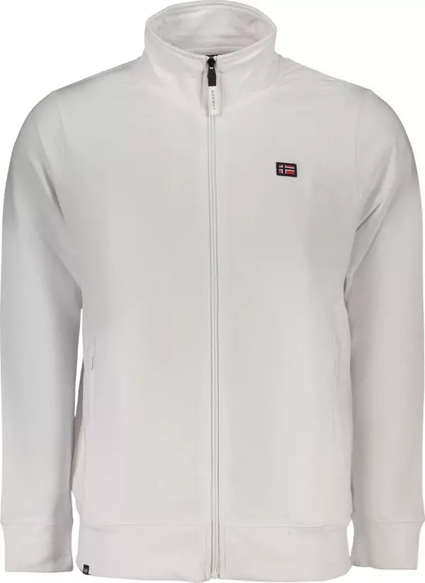 Bianco Cotton Men Sweatshirt
