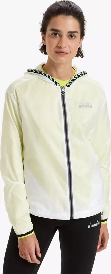 White Polyamide Shell Jacket