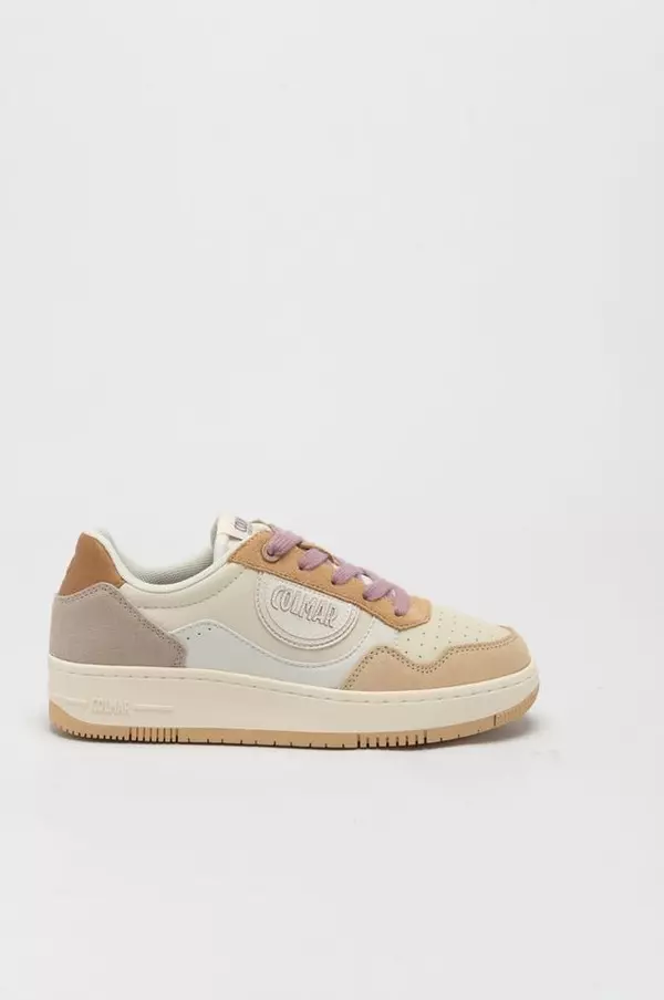 Multicolor Polyethylene Low Top Sneakers