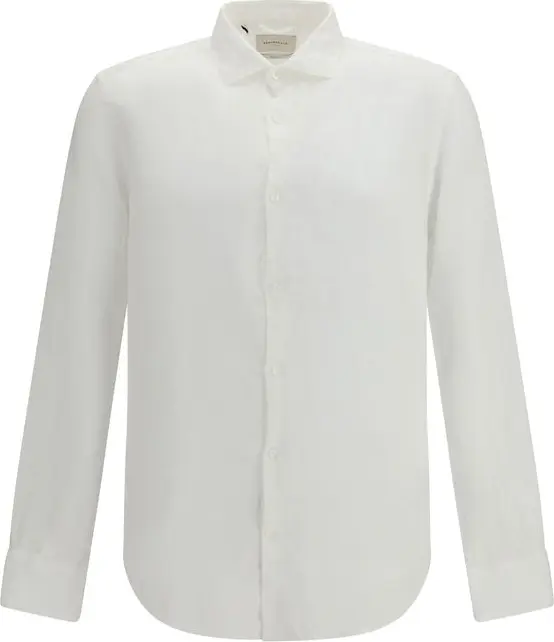 White Linen Dress Shirt