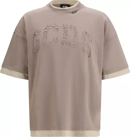 Brown Cotton T-Shirt
