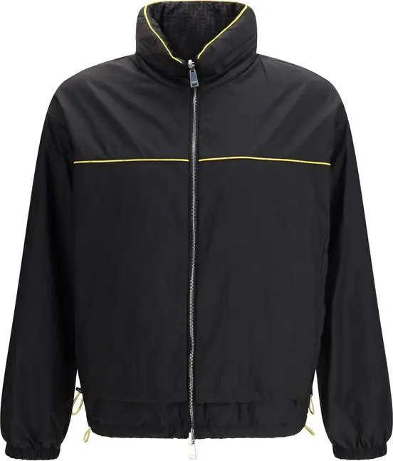 Black Polyamide Shell Jacket