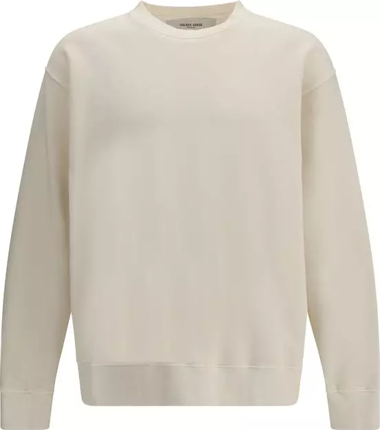 Beige Cotton Sweatshirt
