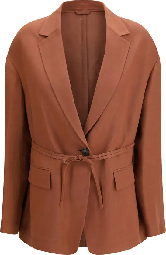 Multicolor Viscose Blazer