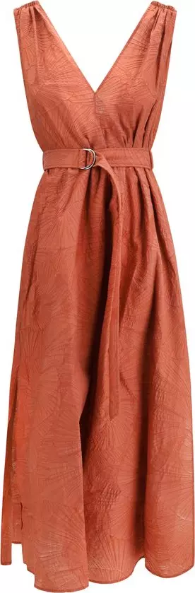 Multicolor Cotton Casual Dress