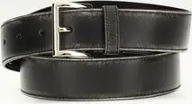 Black Calf Leather Bos Taurus Regular Belt