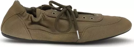 Bicolor Cotton Athletic Sneakers