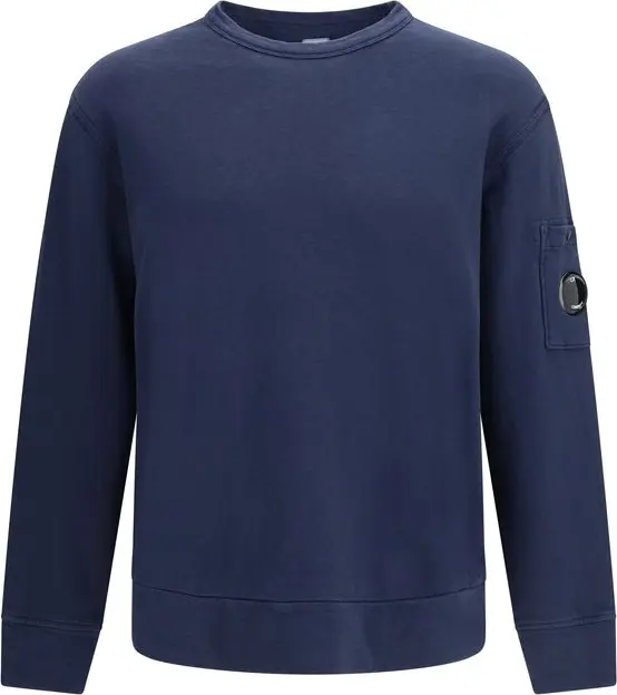 Blue Cotton Sweatshirt