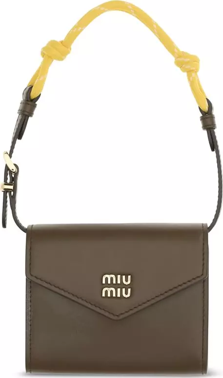 Brown Calf Leather Bos Taurus Wallet