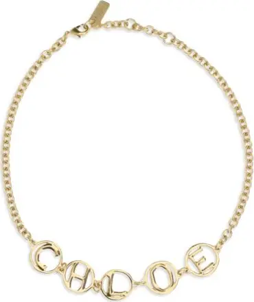Gold Brass Necklace