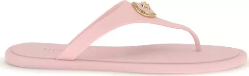 Multicolor Rubber Flip-Flop Sandals