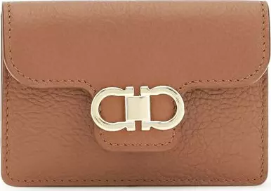 Brown Calf Leather Bos Taurus Wallet